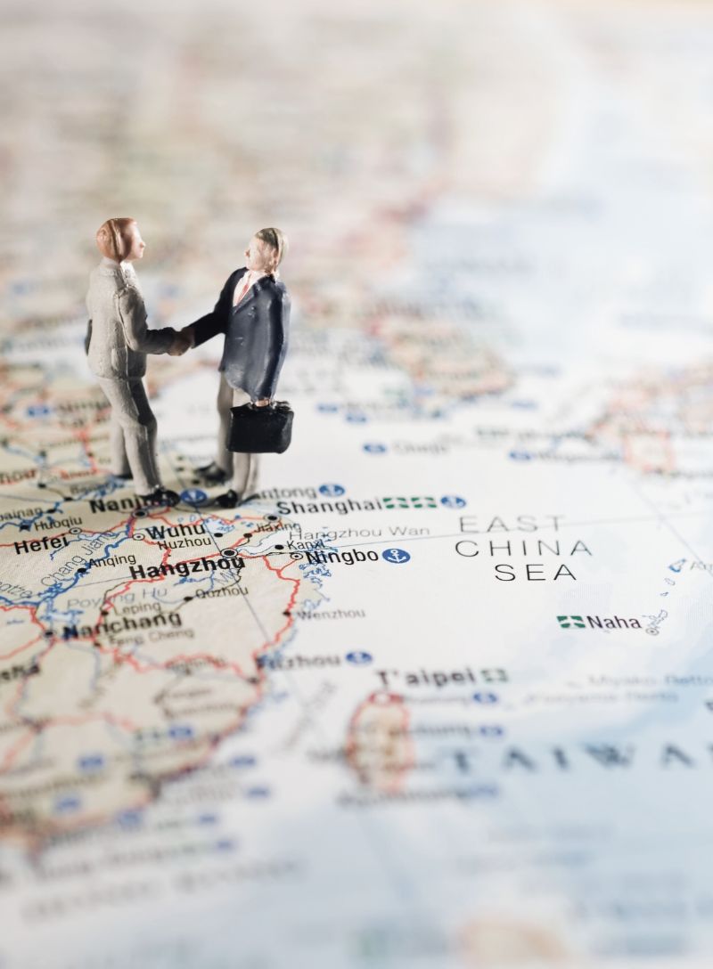 hands around crystal ball