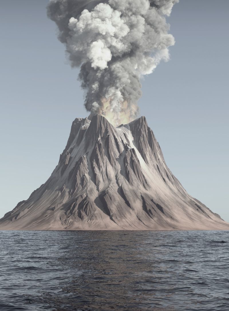 Ripped news articles showing tariffs, oil, concert