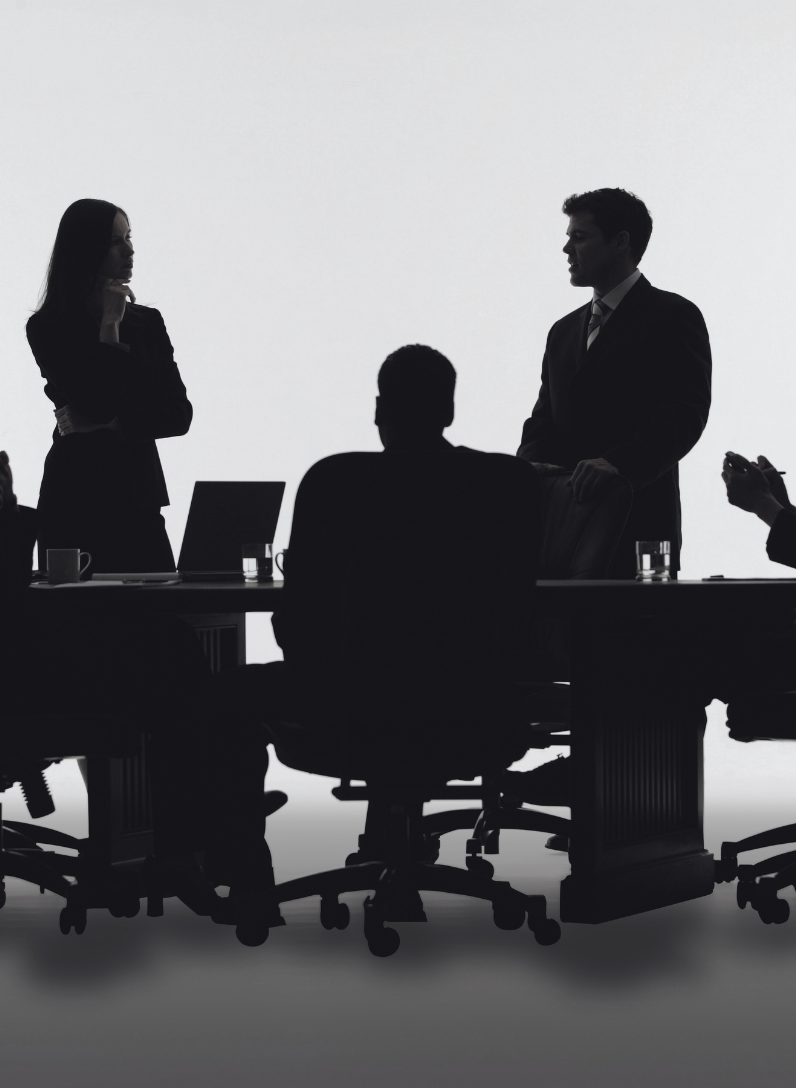 Ripped news articles showing tariffs, oil, concert