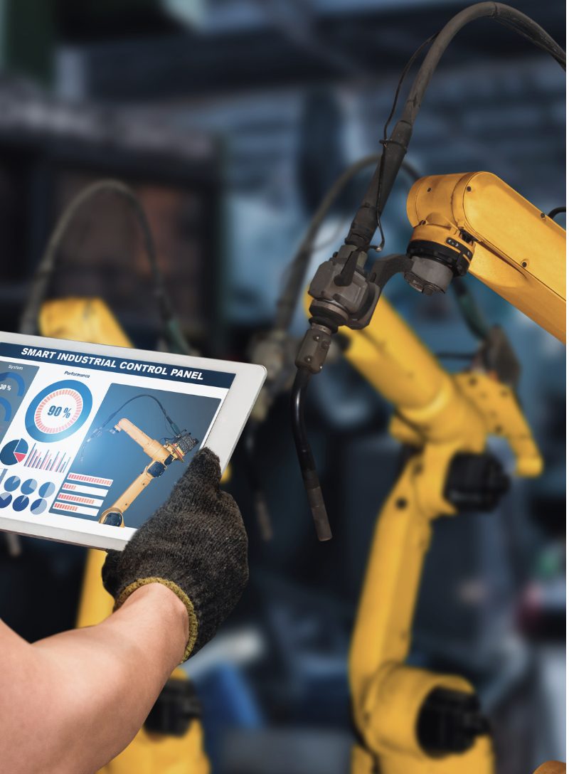 Ripped news articles showing tariffs, oil, concert